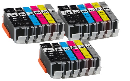 Set inchiostro compatibile 18p - compatibile,