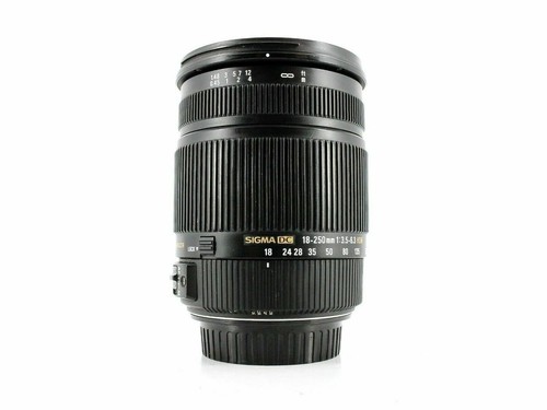 Sigma 250 5 - 18-250, f/3.5-6.3