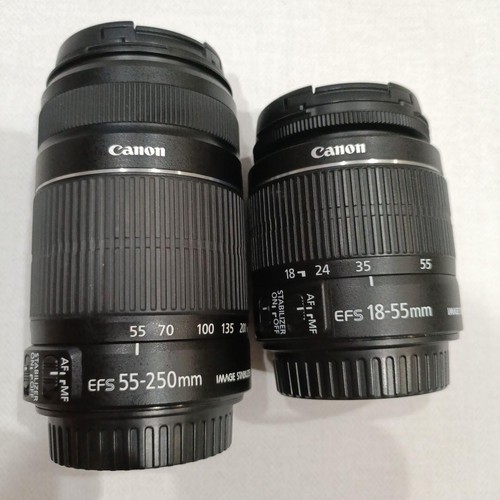 Canon mm e 55 - 18-55, 55-250